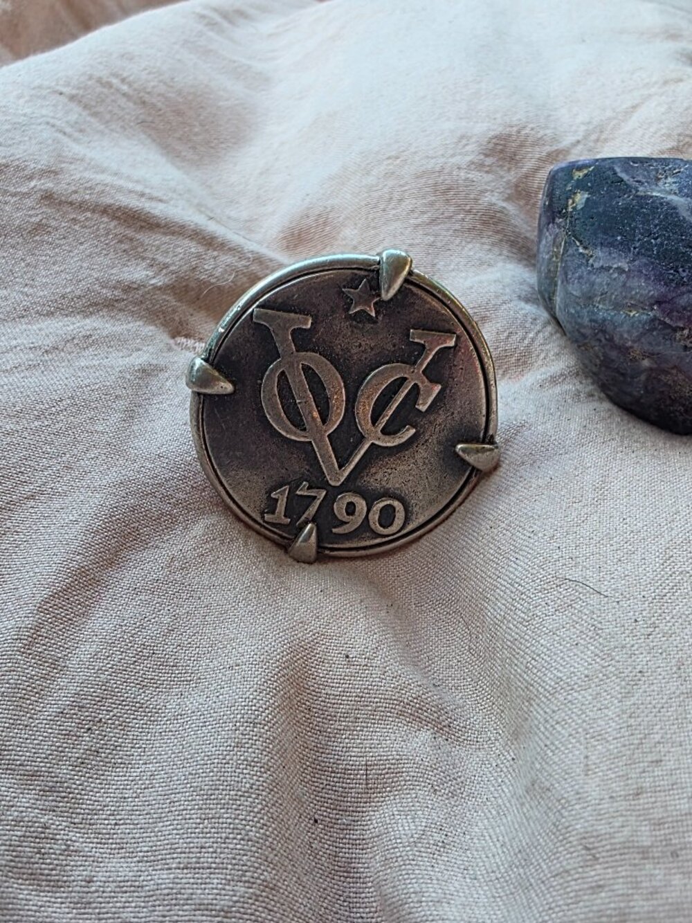 VOC 1790 Tracey Mayer .925 Sterling silver ring